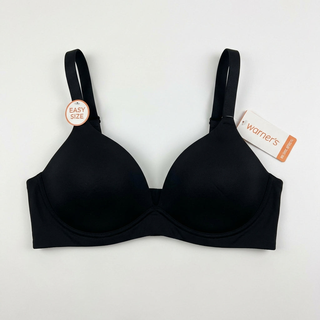 NWOT Warner's Women's L No Side Effects Back Smoothing Lift T-Shirt Bra RN2231A