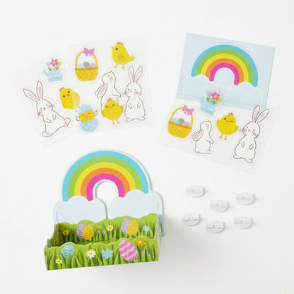 Cottondale Shrinky Dinks Easter Shrink & Play Craft Kit 9 Figures & Playscene