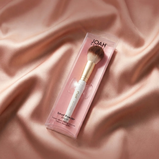 JOAH Beauty Compact Small Powder Brush Cruelty-Free Synthetic Face Makeup Tool