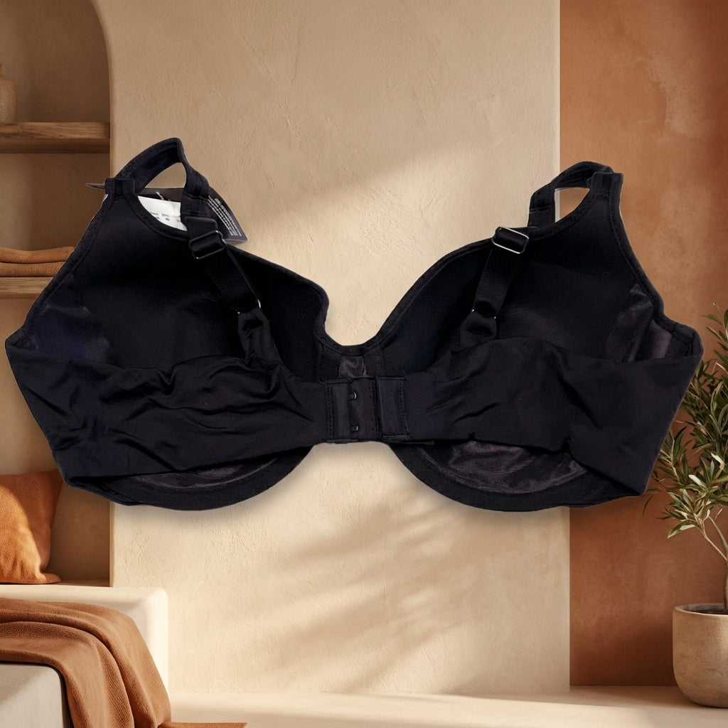 Bali One Smooth U Ultra Light Lace with Lift Underwire 38C BLACK