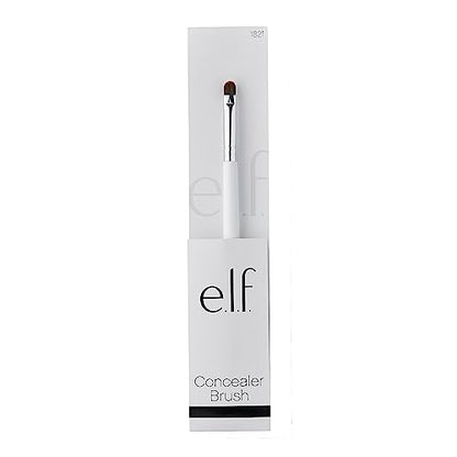 e.l.f. Essentials Small Concealer Brush, Makeup Brush Masks Imperfections & Covers Blemishes For A Flawless Look, Vegan & Cruelty-Free