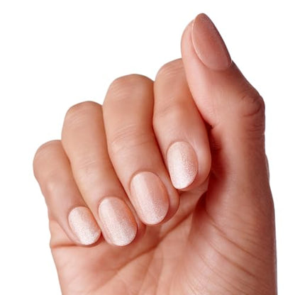 KISS imPRESS Press On Nails, ‘My Go To’, Magnetic, Short Oval, No Glue Needed, Up to 10-Day Hold, Chip-Resistant, Easy Peel & Press, Includes 30 Fake Nails, Prep Pad, Mini Nail File & Manicure Stick