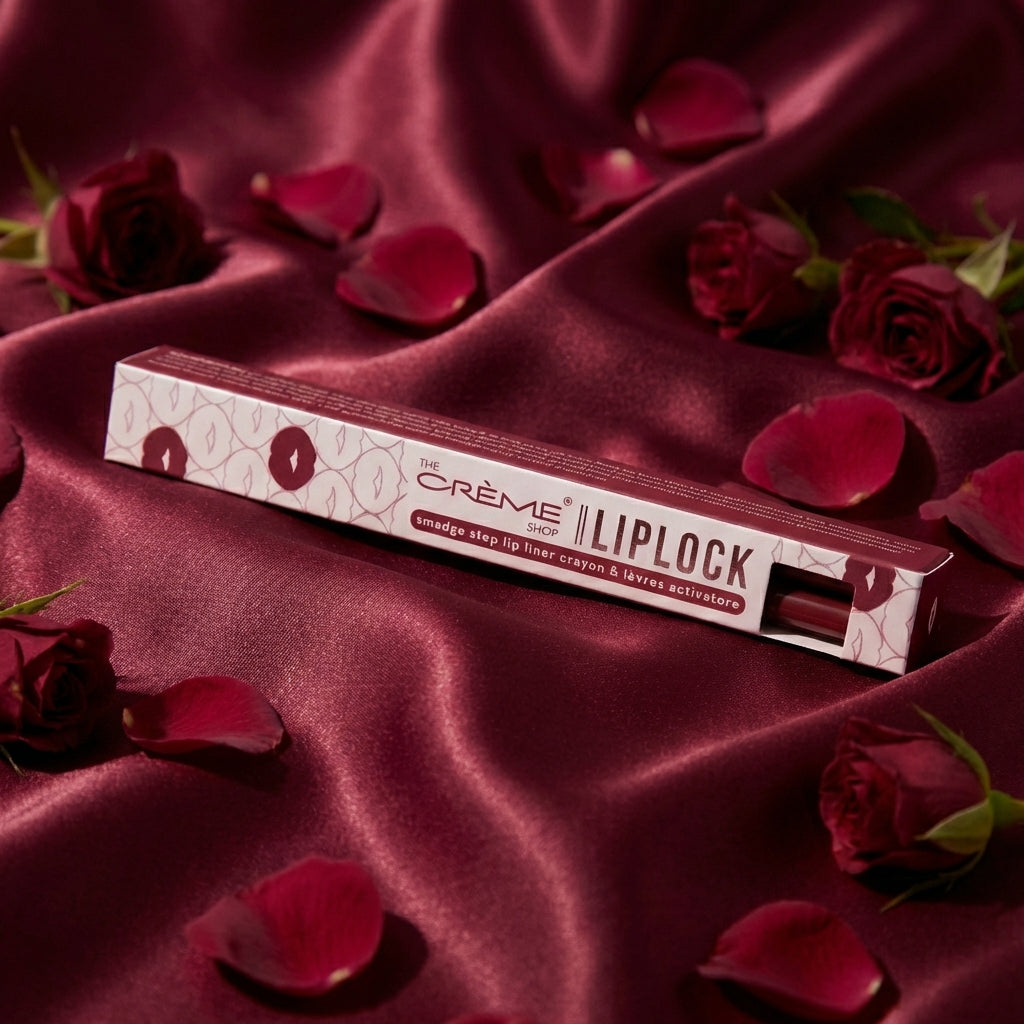 The Crème Shop Liplock Pencil Lip Liner Wine Not - Presentation May Vary