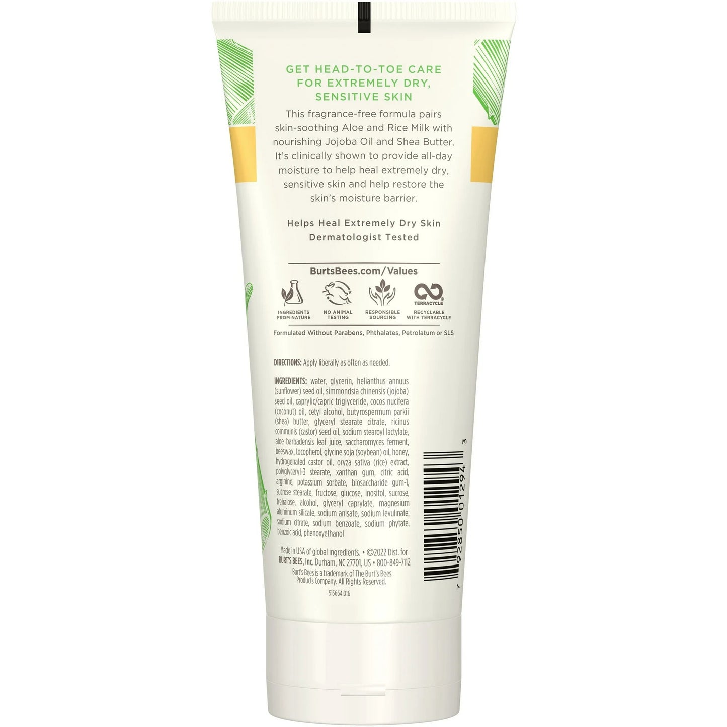 Burts Bdy Lotion Ultimate Size 6z Burts Body Lotion Ultimate Care 6z