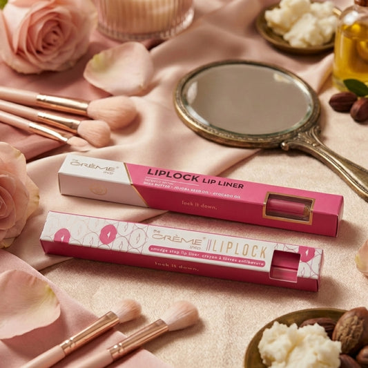 The Creme Shop Mauve Over Liplock Lip Liner Pencil Longwear Smudge-Proof Matte, Presentation May Vary