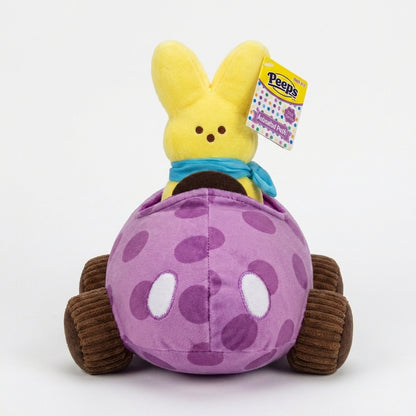 Peeps Animated Plush Bunny in Egg Car