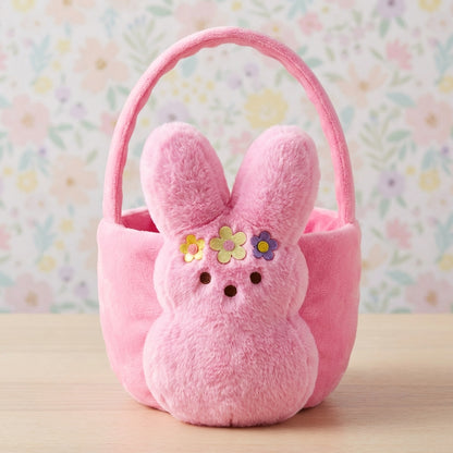 Peeps Easter Egg Hunt Basket - Plush Bunny Pink