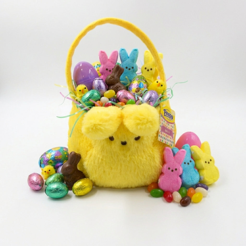 PEEPS Soft Stuffed Animals and Plush Toys, Fabric Yellow