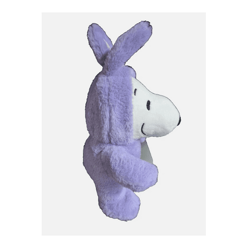 Peanuts Snoopy Plush – Purple Bunny Costume – Easter Spring Decor – 10" Ruz Toy