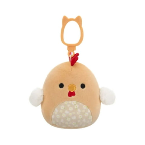 Squishmallows 4" Easter Clip-On Rutie the Rooster
