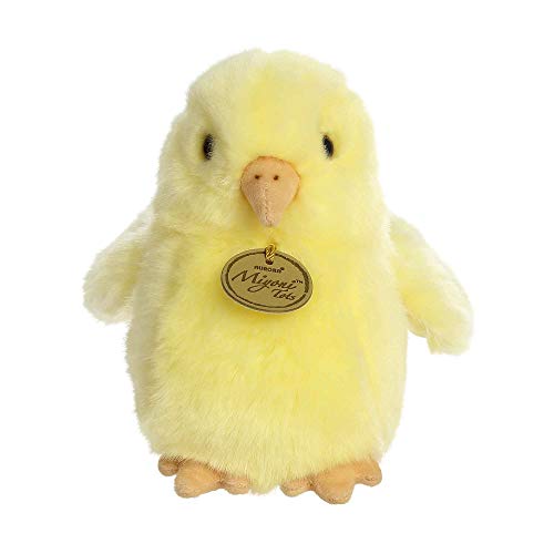Aurora® Adorable Miyoni® Tots Chick Stuffed Animal - Lifelike Detail - Cherished Companionship - Yellow 6 Inches