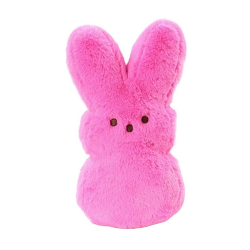 Peeps Pink 4" Plush Bunny Palm Pet - Makes Boing Boing Boing Sounds in Your Palm