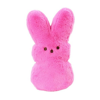 Peeps Pink 4" Plush Bunny Palm Pet - Makes Boing Boing Boing Sounds in Your Palm