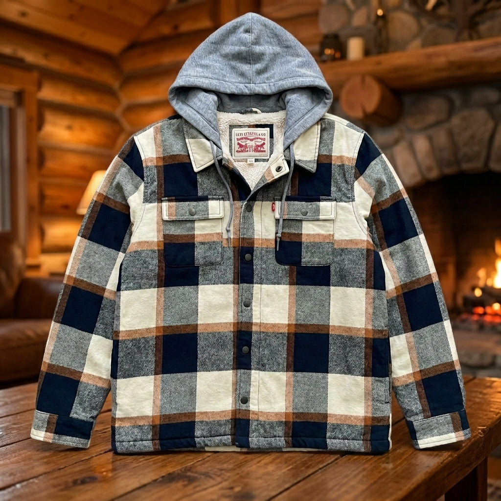 Levi’s Trucker lined jacket Size Medium RN NO 54163 CA NO 57151