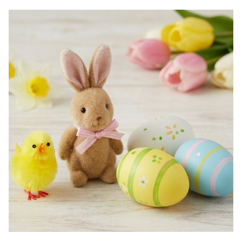 Cottondale Pink Cracked Egg Easter Basket Plastic 8.6 Inch