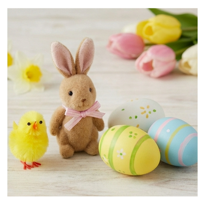 Cottondale Pink Cracked Egg Easter Basket Plastic 8.6 Inch