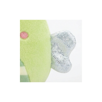 Squishmallows Sybil The Bee with Floral Crown, 3.5 Inch Clip Plush Toy