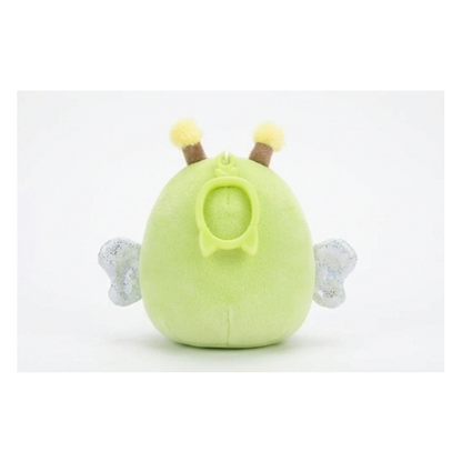 Squishmallows Sybil The Bee with Floral Crown, 3.5 Inch Clip Plush Toy
