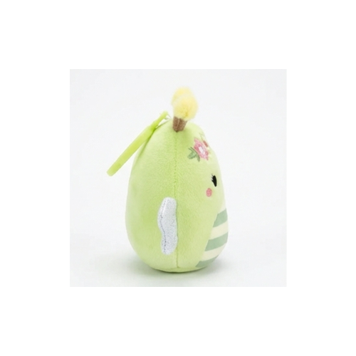 Squishmallows Sybil The Bee with Floral Crown, 3.5 Inch Clip Plush Toy