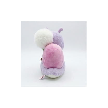 Aurora Dandelion Besties Snail Plush 9 Inch Eco-Friendly Purple Pink Soft Toy