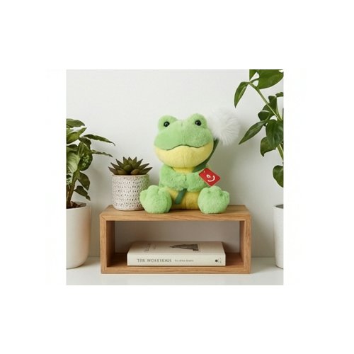 Aurora World Dandelion Besties Frog 9" Plush Toy Eco Friendly Stuffed Animal