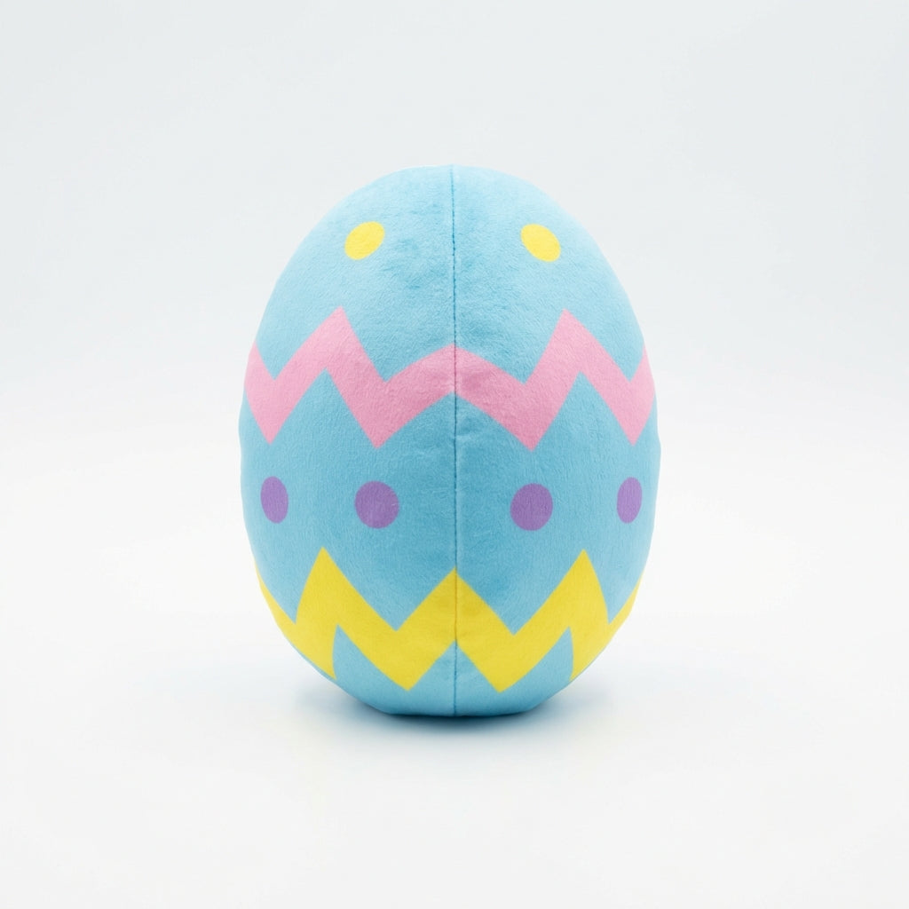 Cottondale 7.09" Reversible Bunny Plush Easter Egg Zipper Rabbit Stuffed Animal