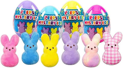 Peeps Mystery Egg Easter Surprise Collectible Bunny Egg Toy-Assorted Colors
