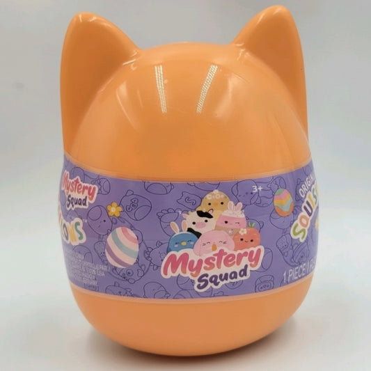 Squishmallows Mystery Squad 4 Inch Orange Capsule Sealed Plush Toy