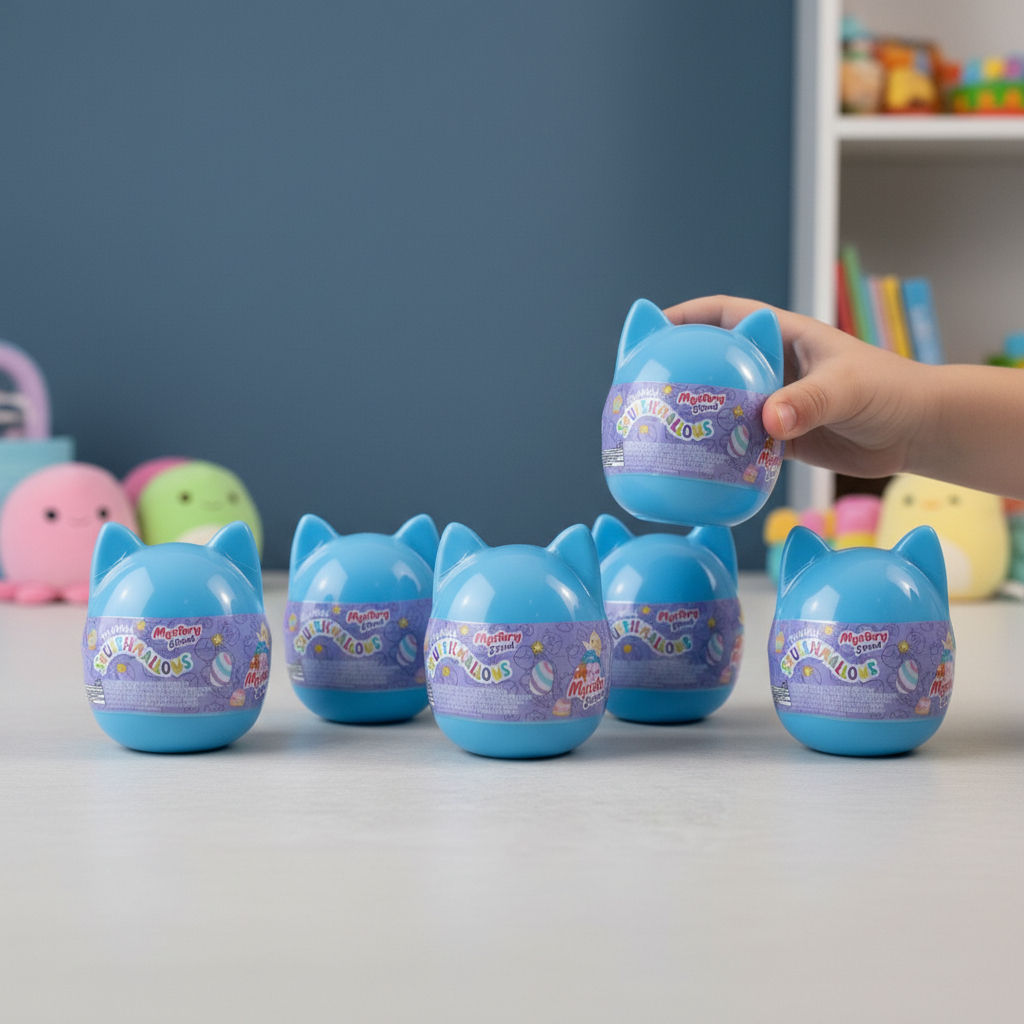 Squishmallows Mystery Squad 4" Blue Capsule Plush New Factory Sealed