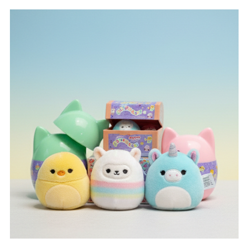 Squishmallows Mystery Squad 4" Green Capsule Factory Sealed Surprise Toy
