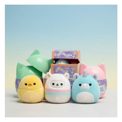 Squishmallows Mystery Squad 4" Green Capsule Factory Sealed Surprise Toy