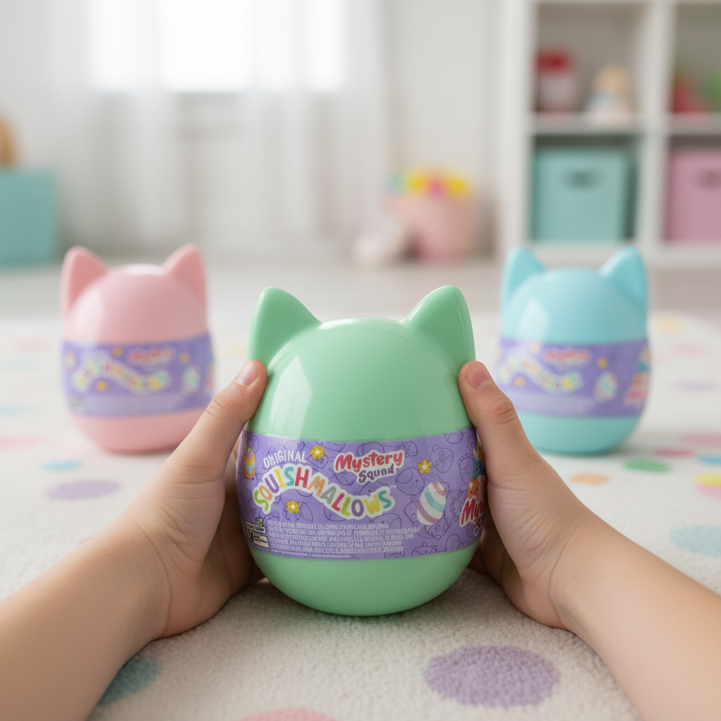 Squishmallows Mystery Squad 4" Green Capsule Factory Sealed Surprise Toy