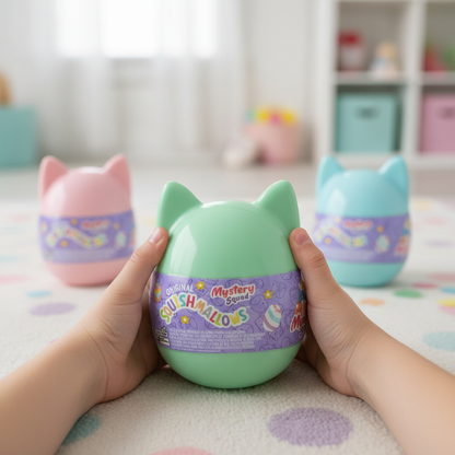 Squishmallows Mystery Squad 4" Green Capsule Factory Sealed Surprise Toy