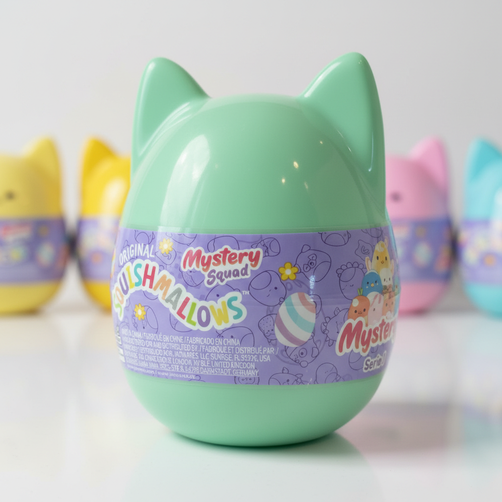 Squishmallows Mystery Squad 4" Green Capsule Factory Sealed Surprise Toy