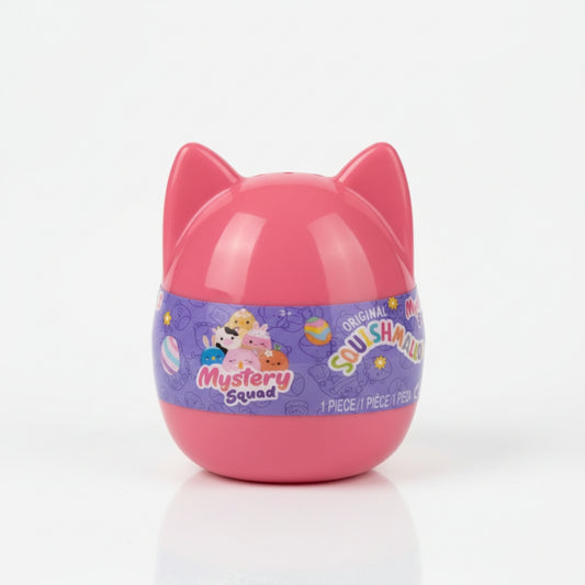 Squishmallows 4" Mystery Squad Pink Cat Ear Capsule New Sealed Easter Series