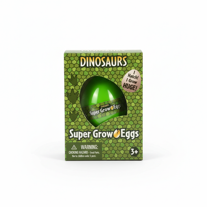 Dinosaur Super Grow Eggs I Hatch I Grow Huge Magic Water Toy Easter Stuffer