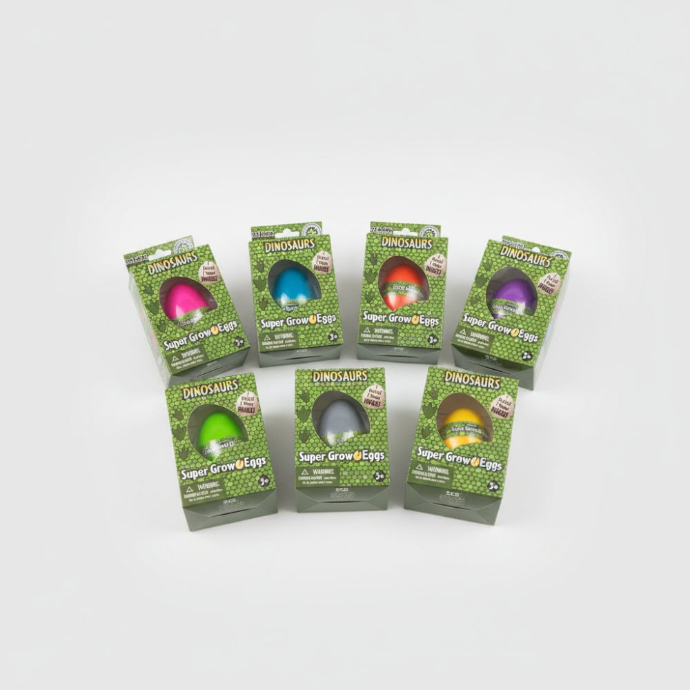 Dinosaur Super Grow Eggs I Hatch I Grow Huge Magic Water Toy Easter Stuffer