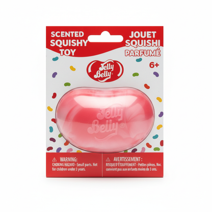 Jelly Belly Scented Squish Toy Strawberry Cheesecake - Buttered Pop Corn Stress Relief Fidget Soft