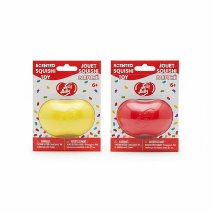 Jelly Belly Scented Squish Toy Strawberry Cheesecake - Buttered Pop Corn Stress Relief Fidget Soft
