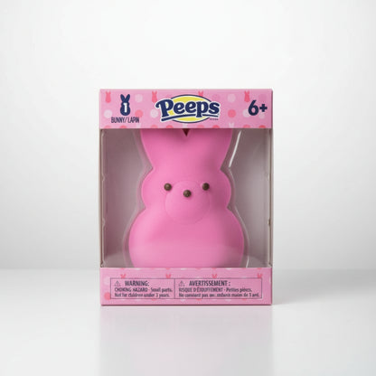 Peeps Bunny Squishy Toy Pink Squeeze Stress Relief Fidget Toy Easter Gift