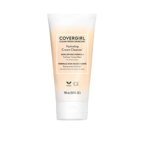 COVERGIRL Clean Fresh Skincare Hydrating Cream Face Cleanser, 5.0 fl oz