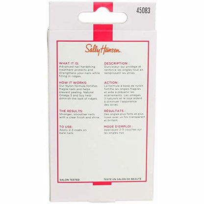 Sally Hansen Advanced Hard As Nails Clear 0.45 Ounce (13.3ml) (2 Pack)