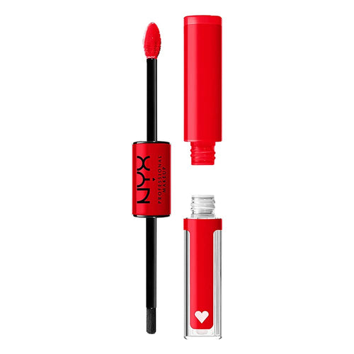 NYX Professional Makeup Shine Loud Vegan High Shine Long-Lasting Liquid Lipstick, Rebel In Red