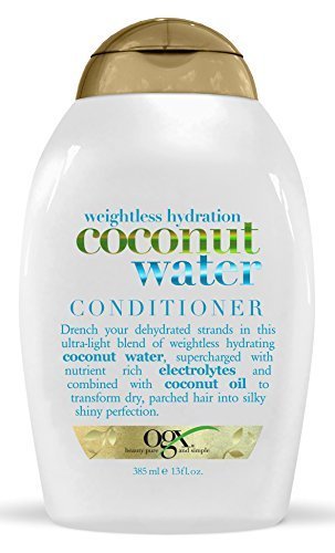 OGX Weightless Hydration + Conditioner Coconut Water, 13.0 FL OZ