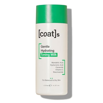 Coats Gentle Hydrating Toning Milk – Hydrates, Protects & Exfoliates to Prevent Breakouts – Dermatologist Approved & Clinically Proven – 4.2 oz