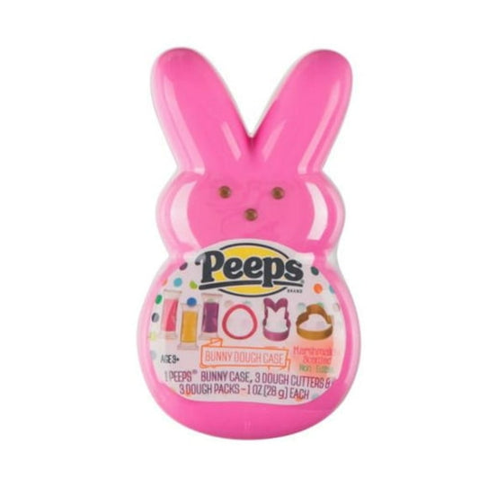 Peeps Bunny Case 3 Marshmallow Scented Dough Packs & Cutters Sensory Toy Gift - 1 Count Colors May Vary
