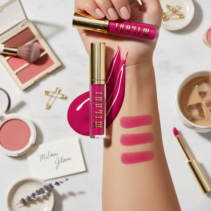 Milani Keep It Full Maxxx Lip Plumper Swipe Right Pink Magenta Volumizing Gloss