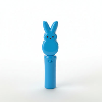 Peeps Easter Bunny Blue Light Up Spinner Toy Novelty Gift Basket Stuffer New