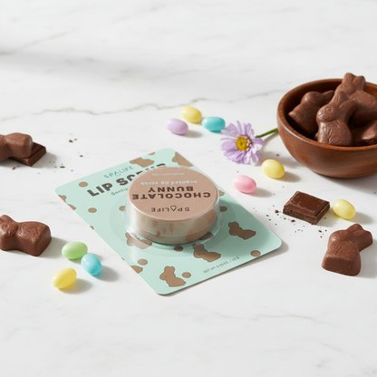 Spalife Chocolate Bunny Scented Exfoliating Lip Scrub Treatment 0.53oz 15g
