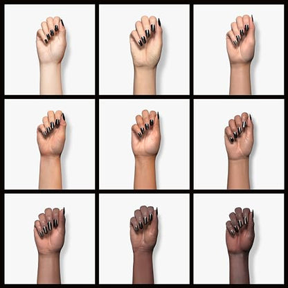 Sally Hansen Insta-Dri, Back to Black, Quick Dry, Long Lasting, Opaque, ShinyBlack Nail Polish